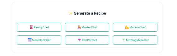 每天都不知道吃什麼嗎?ChefGPT用AI 解決你的煩惱!
